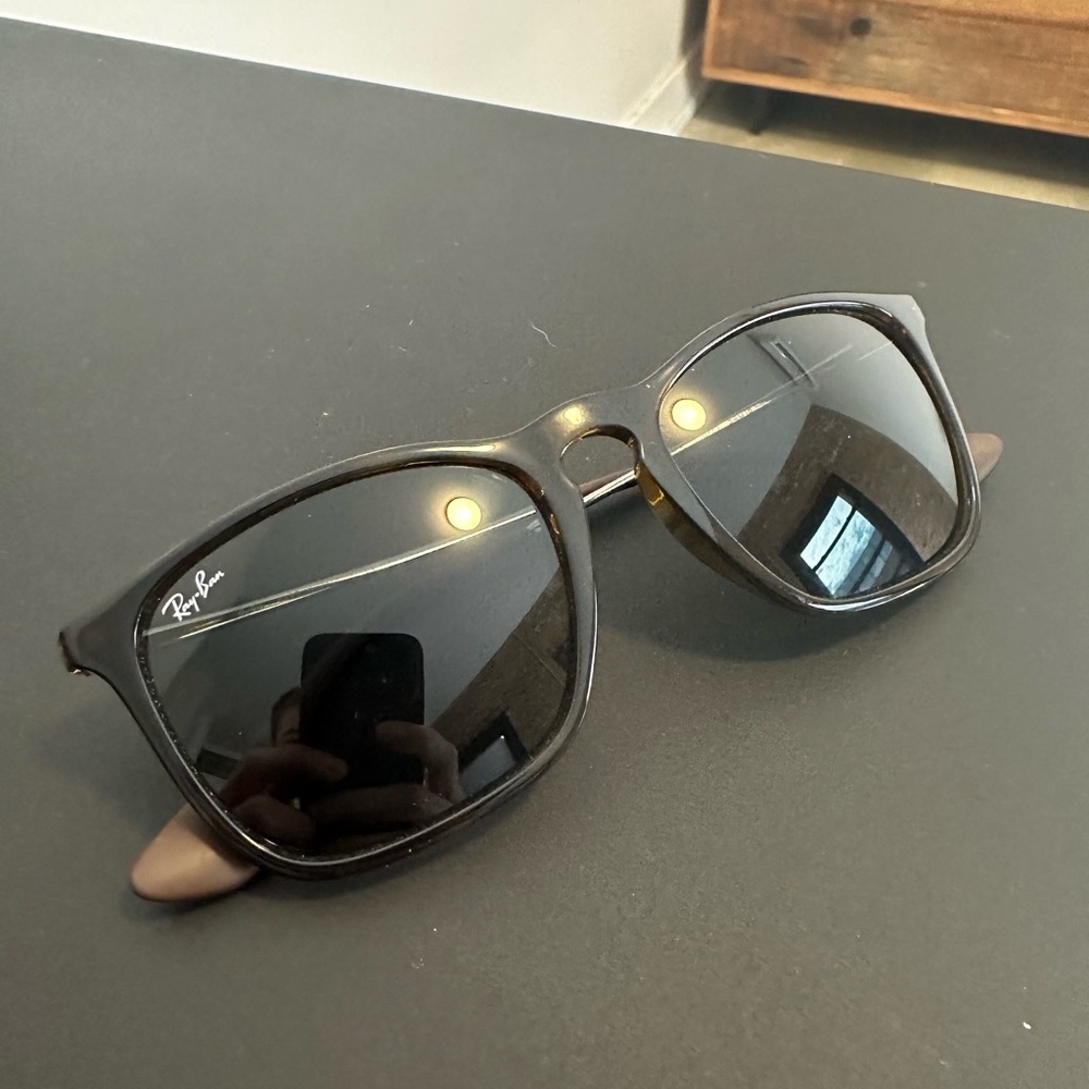 Ray Ban Chris RB4187 Used Havana Green Lens